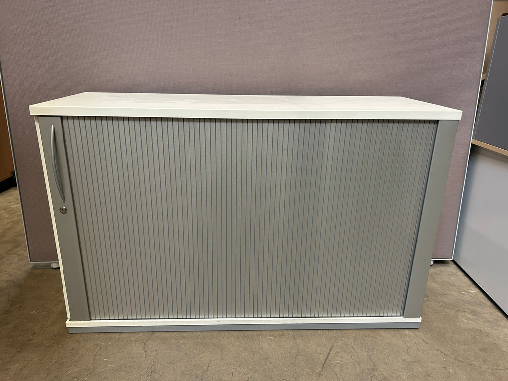 Grauer Bürocontainer 